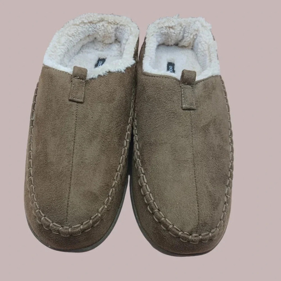 Dockers mens slippers with memory foam size XL beige - Picture 8 of 12